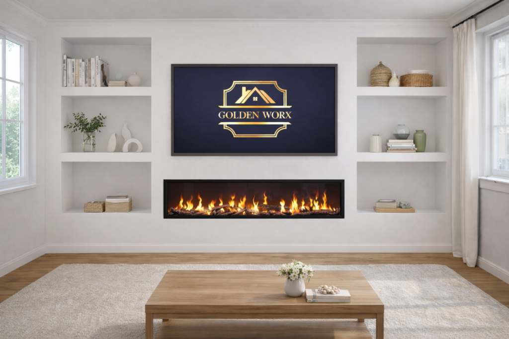 GoldenWorx – High-Quality Media Wall Solutions At Medi Media Work Solution, we specialize in creating custom, functional, and aesthetically refined solutions for homes and commercial spaces. Our expertise lies in designing and installing modern media walls, decorative interior elements. Our goal is to deliver high-quality, stylish, and practical solutions that perfectly match each client’s vision and needs.