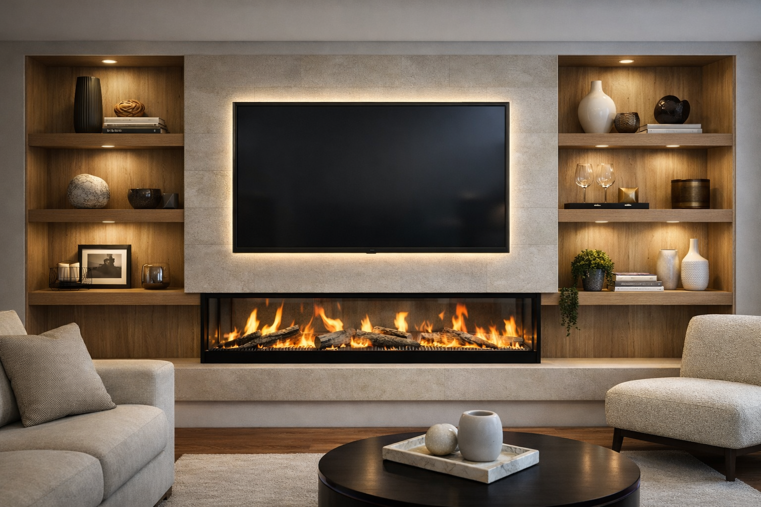 GoldenWorx - Media wall - premium media wall - media wall solutions - making media wall - media walls - Goldwn worx Goldenworx ideas for your home or office