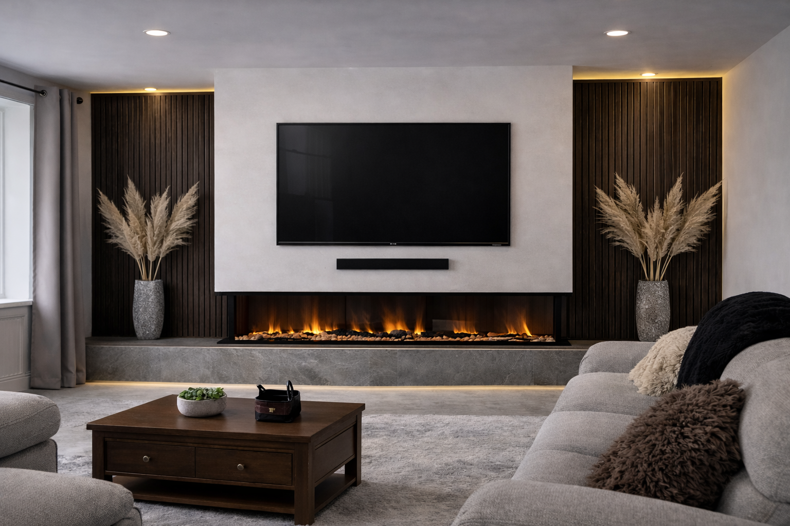 GoldenWorx - Media wall - premium media wall - media wall solutions - making media wall - media walls - Goldwn worx Goldenworx ideas for your home or office