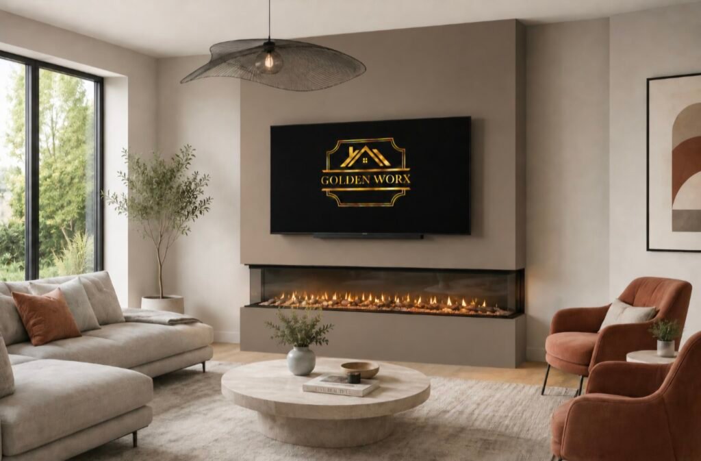 Classic Mini media wall by goldenworx