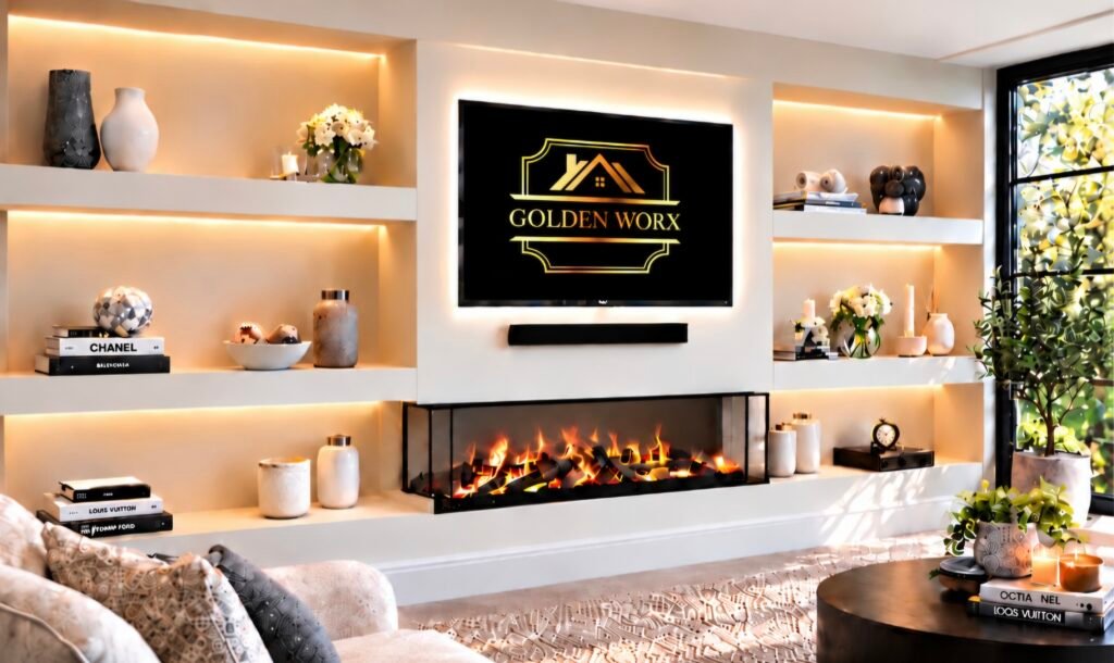 Classic Maxi+ media wall by goldenworx