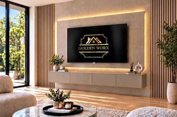 Premium Floating Unit mediawall by goldenworx
