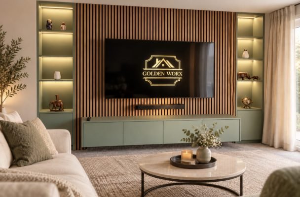 Flagship media wall by goldenworx